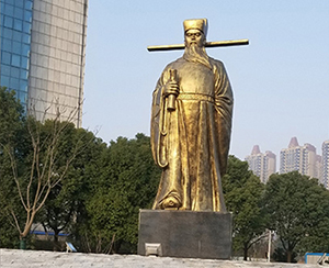 巢湖法制公园包公像